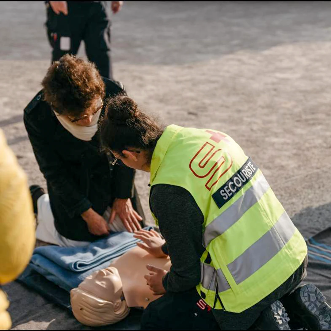 Exercice de réanimation